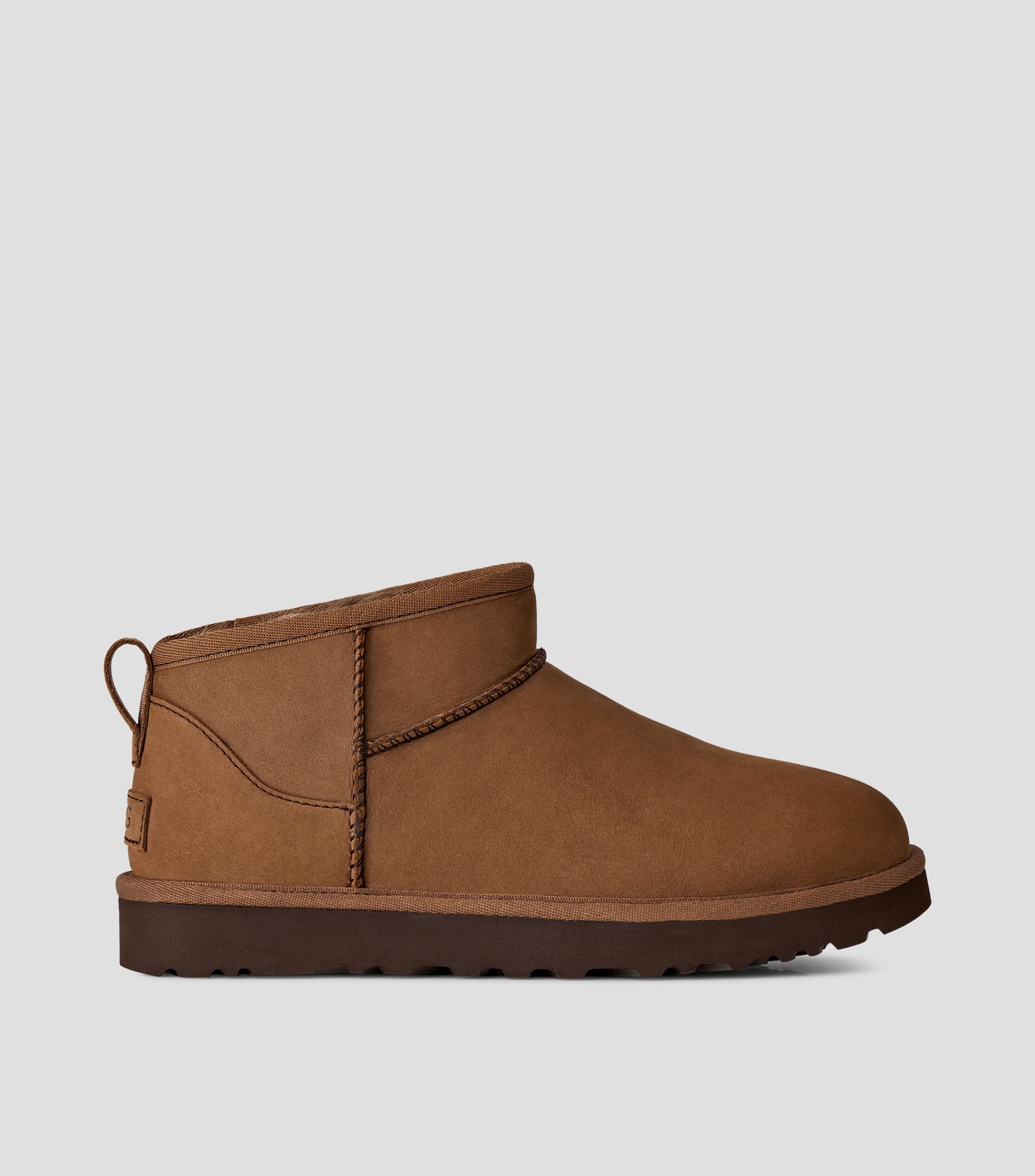 Botines Classic Ultra Mini Nubuck de cuero Mujer